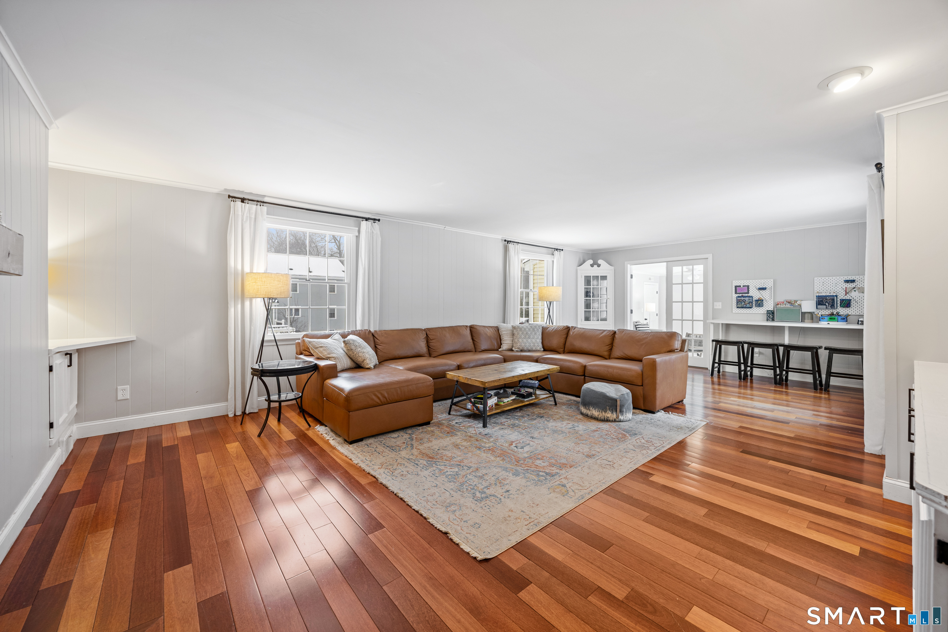 5 Crosswood Road Farmington, CT 06032 - Photo 11 of 40 a living room with furniture and a wooden floor
