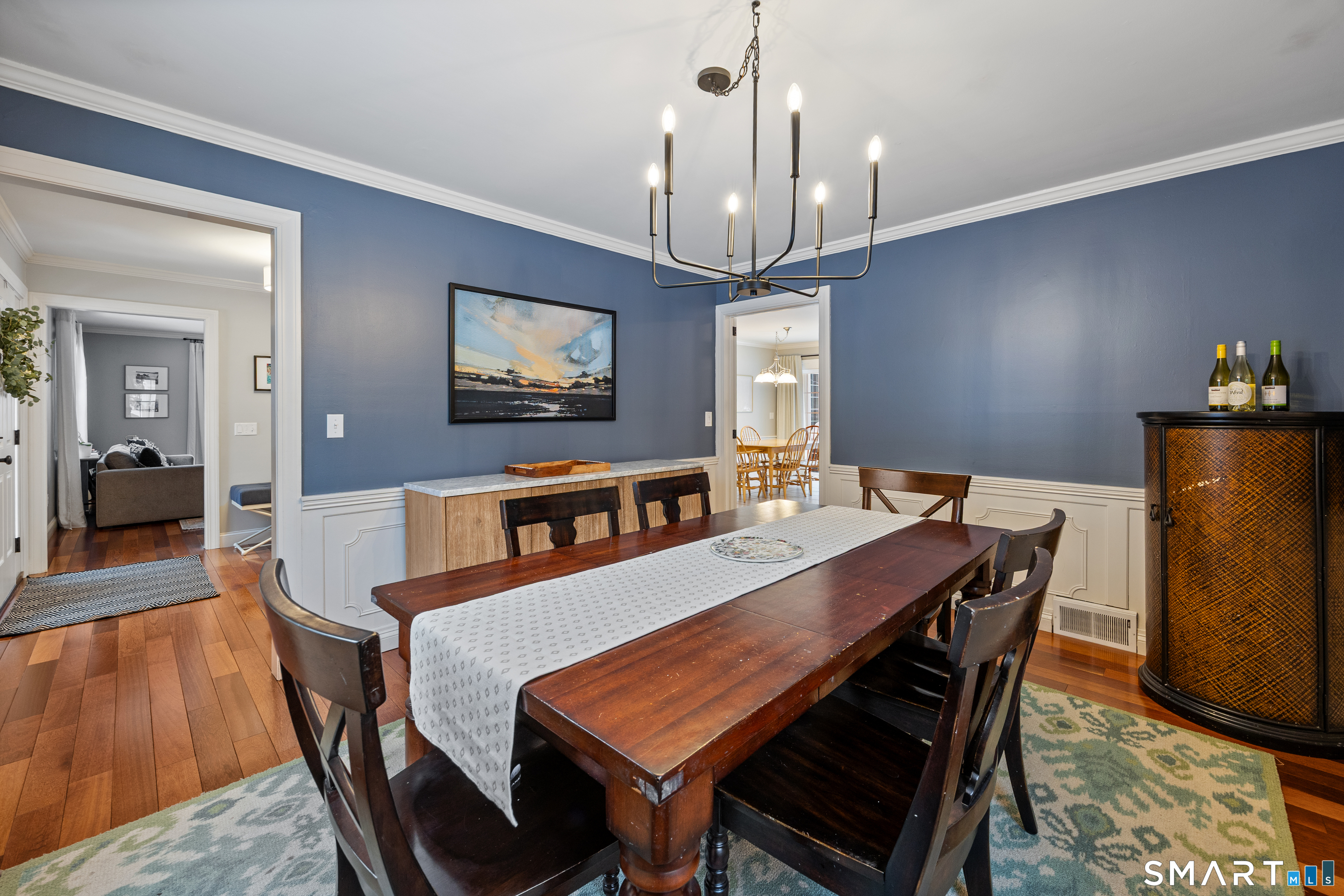 5 Crosswood Road Farmington, CT 06032 - Photo 15 of 40 a view of a dining room with furniture window and wooden floor