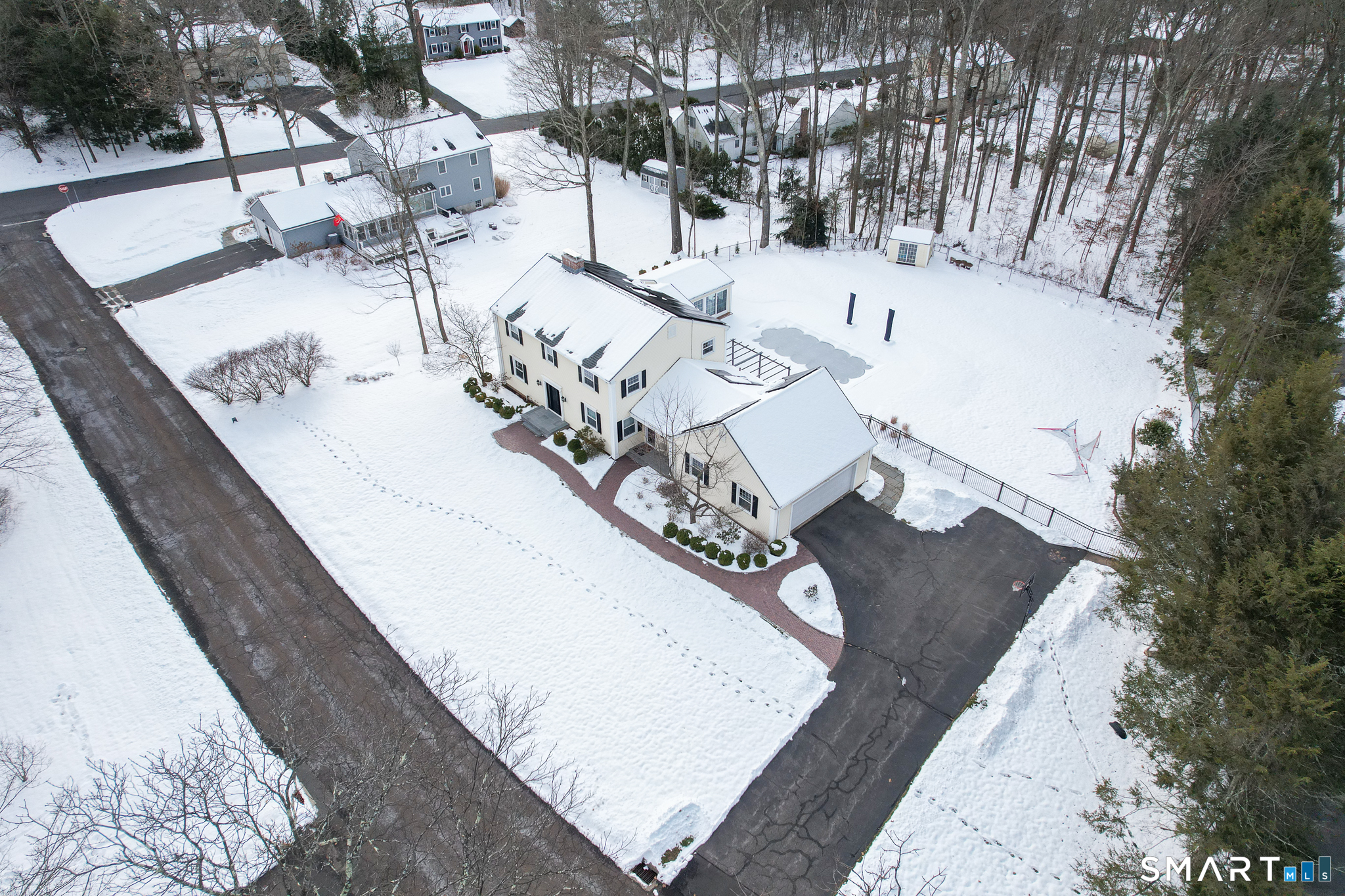 5 Crosswood Road Farmington, CT 06032 - Photo 37 of 40 a view of swimming pool with sitting area