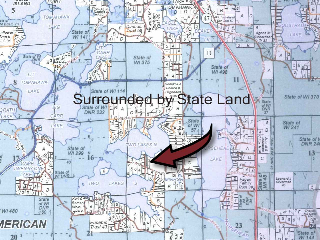 6536 Oriole Road Lake Tomahawk, WI 54539 - Photo 10 of 33 Gallery Image 10