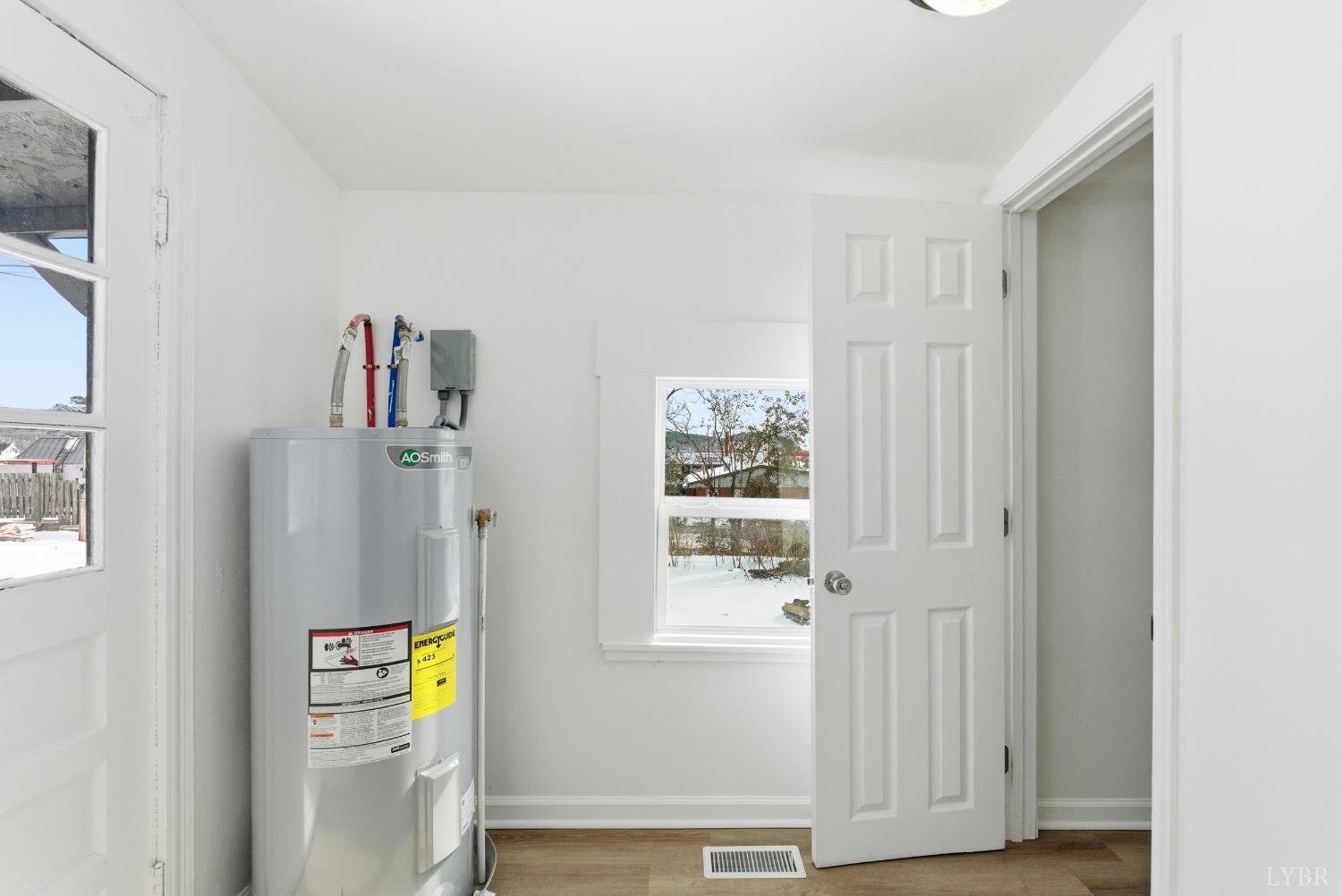 1015 7th Street Altavista, VA 24517 - Photo 23 of 31 a view of walk in closet with empty racks