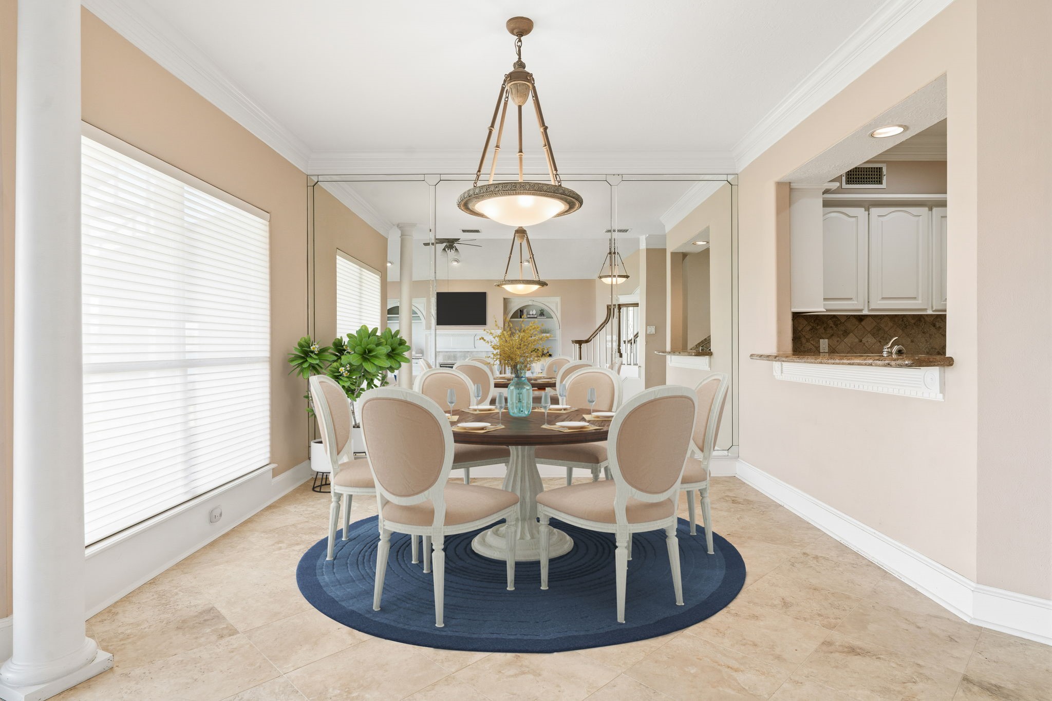106 Cove Point Montgomery, TX 77356 - Photo 9 of 48 a view of a dining room with furniture window and outside view