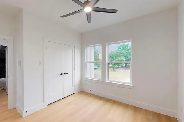 wooden floor in an empty room