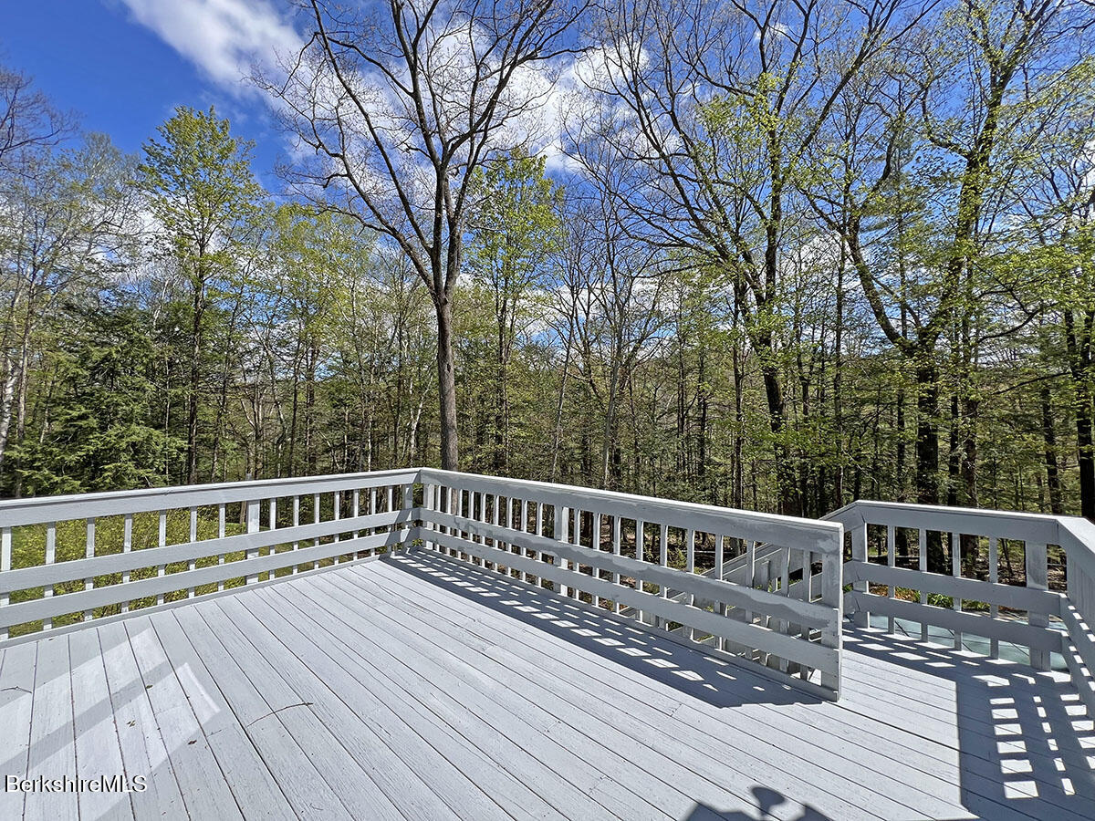 7 Stonebridge Way Tyringham, MA 01238 - Photo 4 of 46 LARGE FRESHLY PAINTED DECK