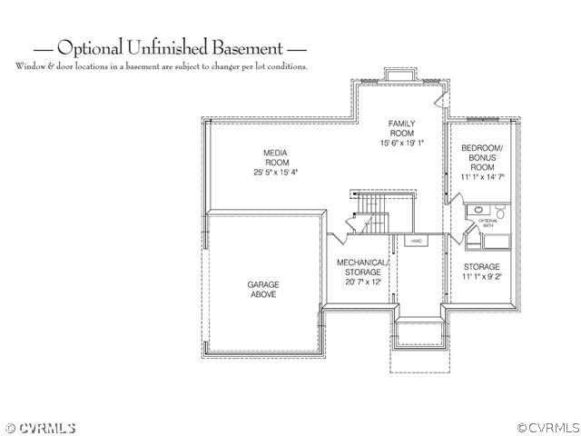 4937 Winding Branch Road Moseley, VA 23120 - Photo 2 of 6 Other - unfinished basement