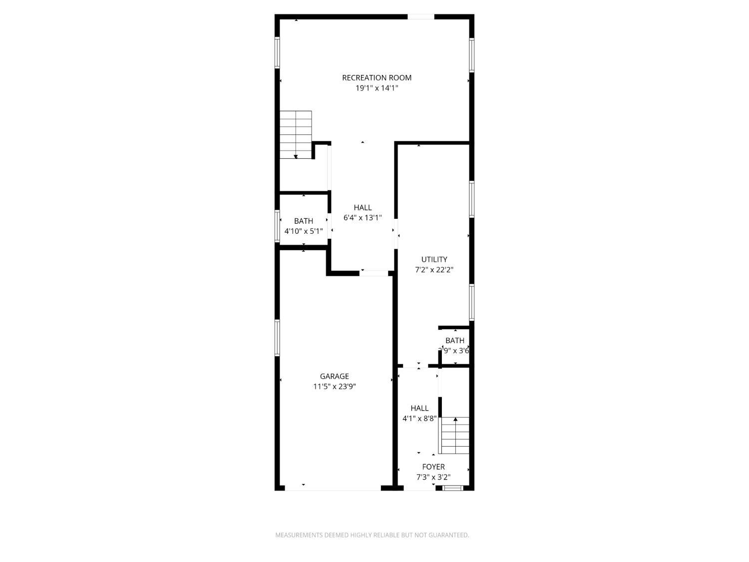 307 Sutton Street Perth Amboy, NJ 08861 - Photo 27 of 27 a picture of floor plan