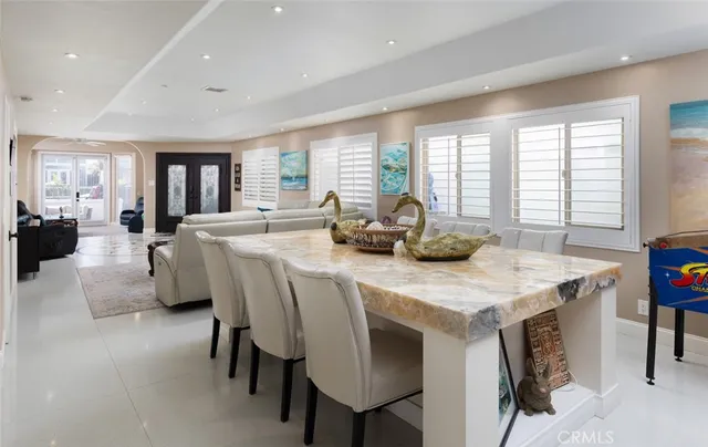 a view of kitchen with breakfast area