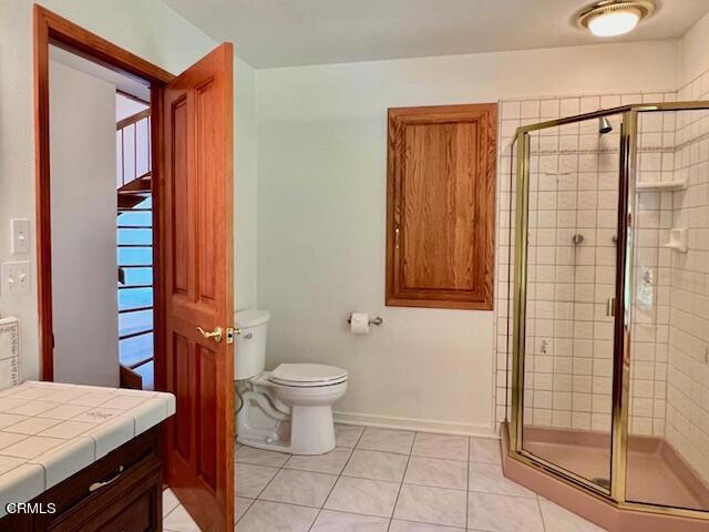 33370 Little Valley Road Fort Bragg, CA 95437 - Photo 27 of 70 a bathroom with a sink a toilet and shower