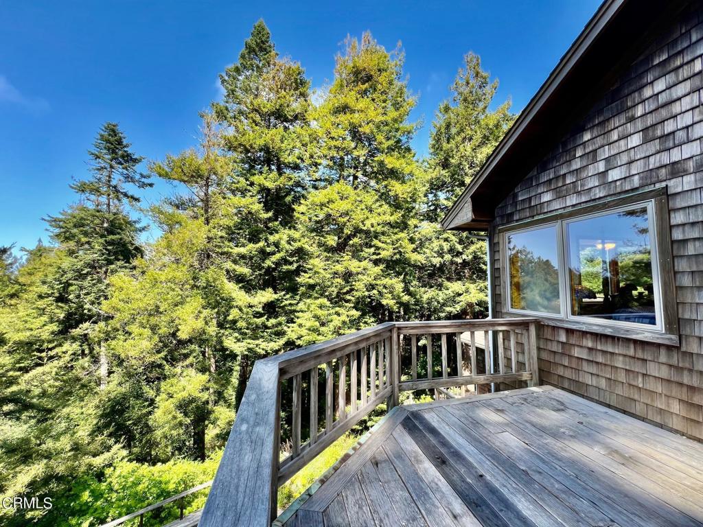 33370 Little Valley Road Fort Bragg, CA 95437 - Photo 41 of 70 Primary Balcony Views of Redwoods.