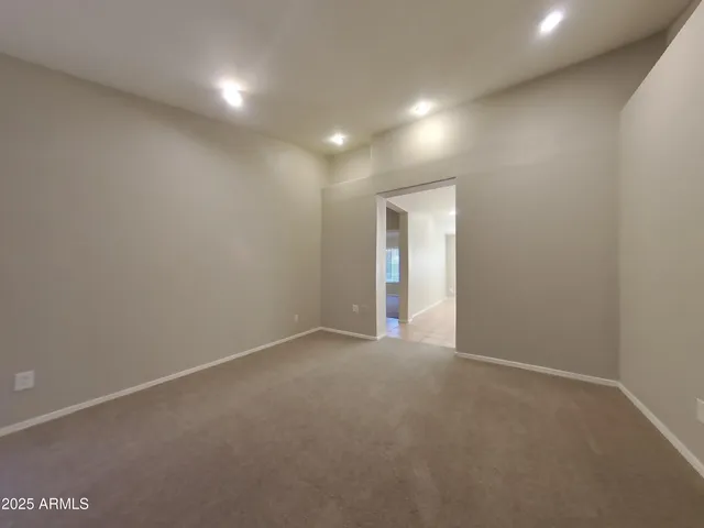 a view of empty room