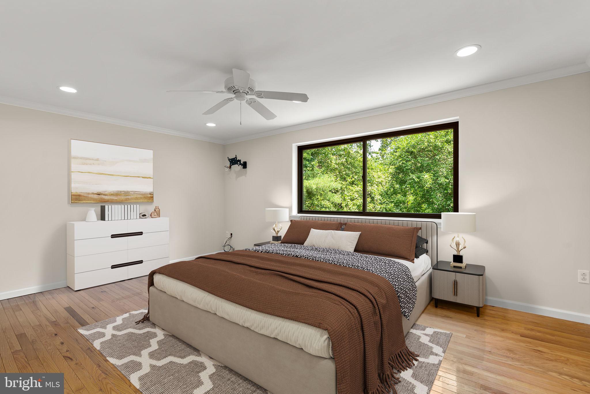 7156 Winter Rose Path Columbia, MD 21045 - Photo 19 of 58 Virtual Staged Primary Bedroom