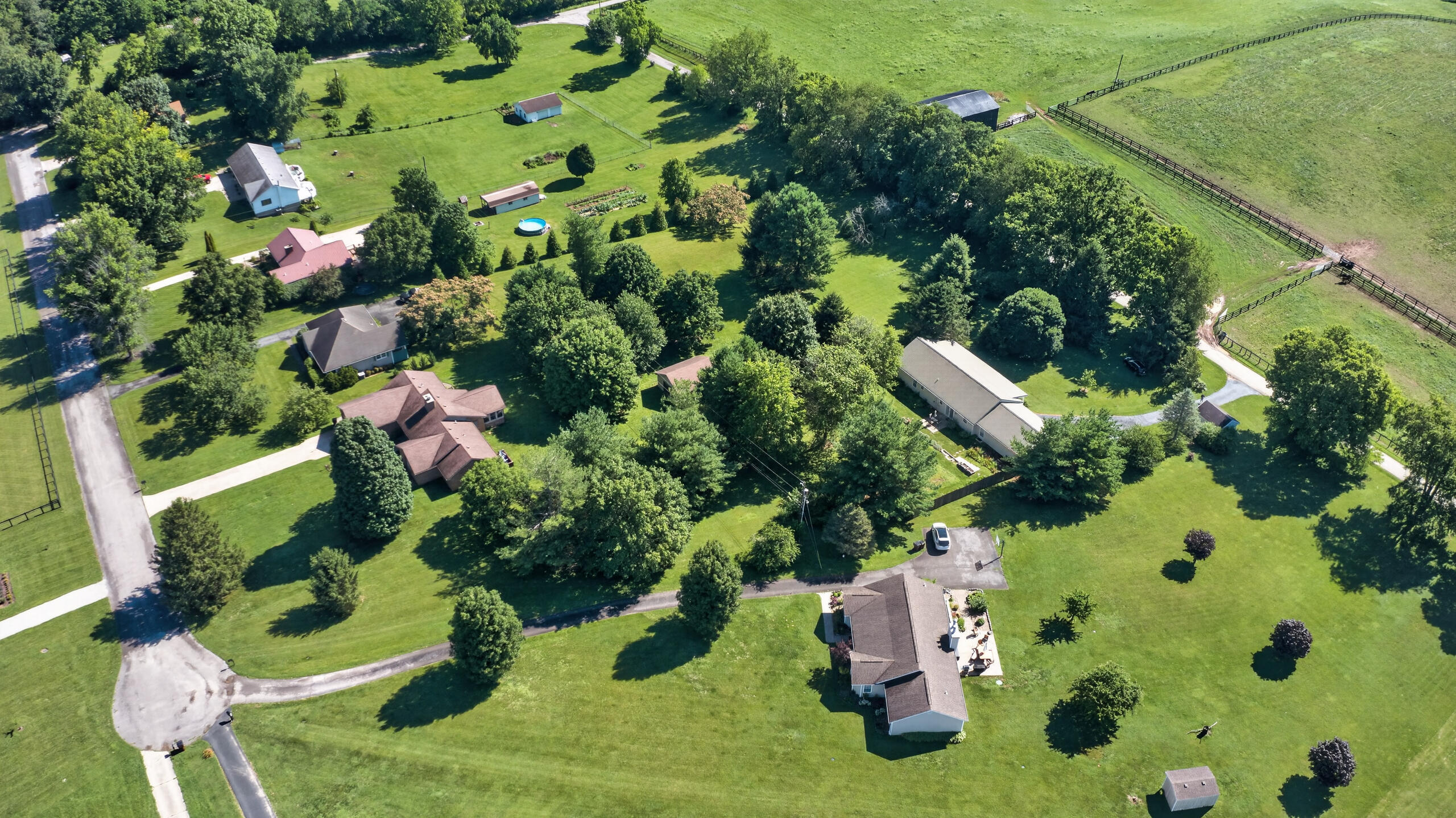 600 Allen Ison Road Harrodsburg, KY 40330 - Photo 42 of 43 Aerial View of Property