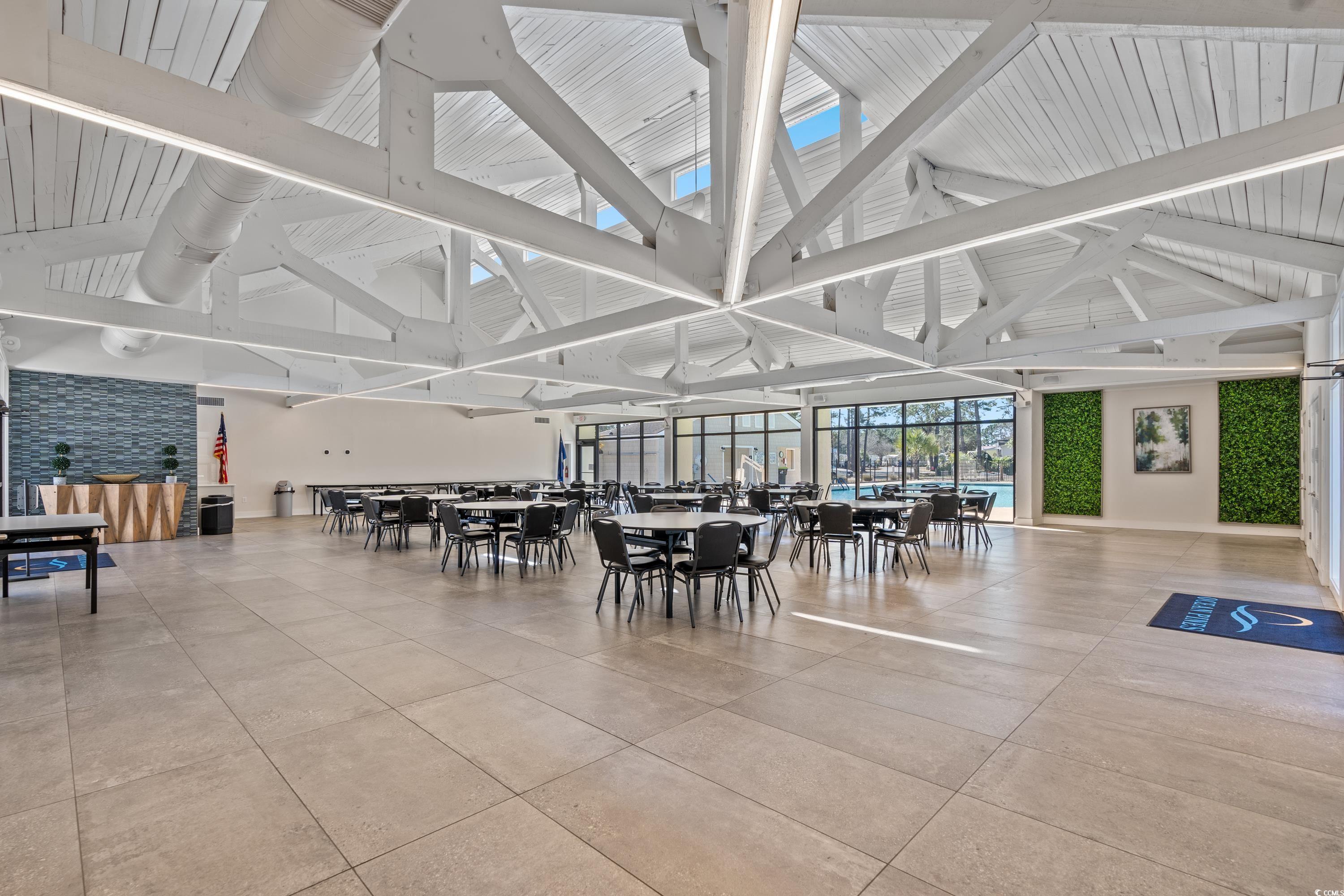 3251 Pecan Trail Murrells Inlet, SC 29576 - Photo 25 of 26 Miscellaneous room featuring beamed ceiling and high vaulted ceiling