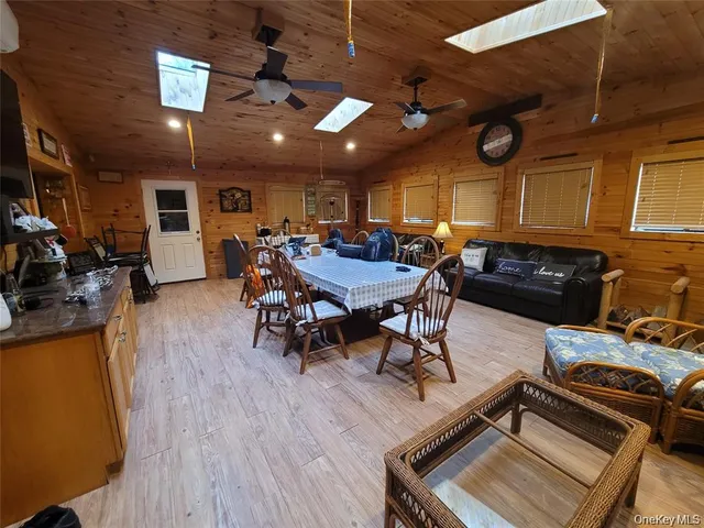 a outdoor space with furniture