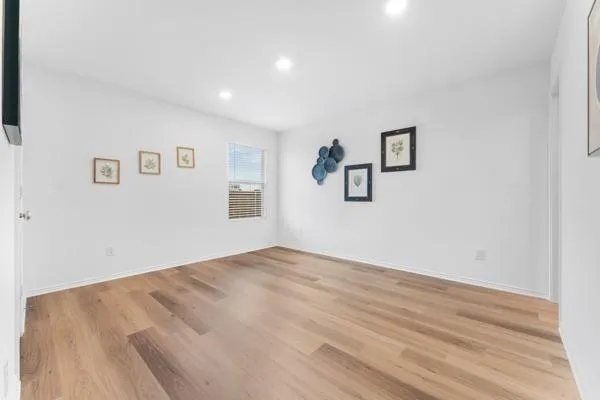 wooden floor in an empty room