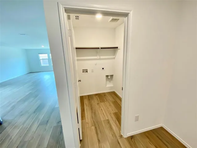 a view of closet area