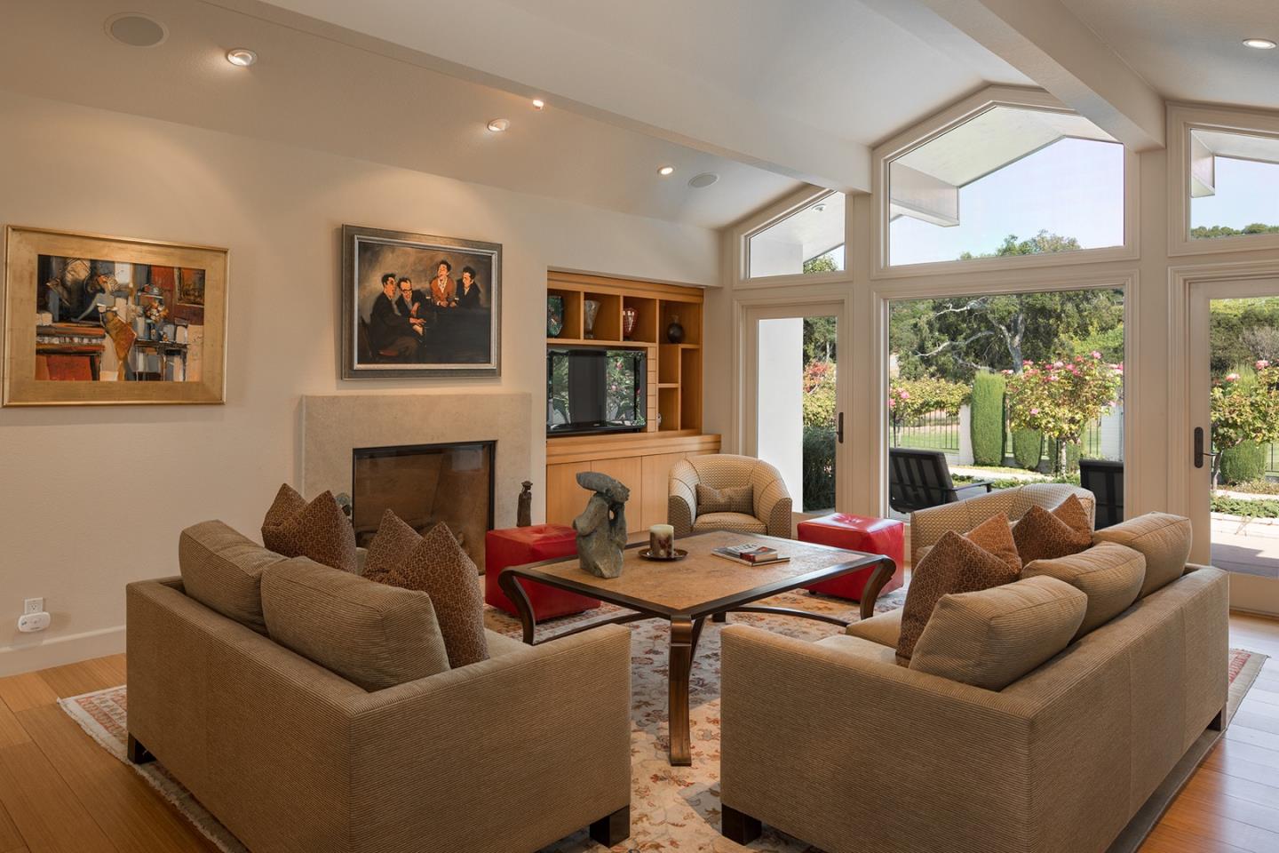 9975 Holt Road Carmel, CA 93923 - Photo 2 of 10 a living room with furniture and a large window