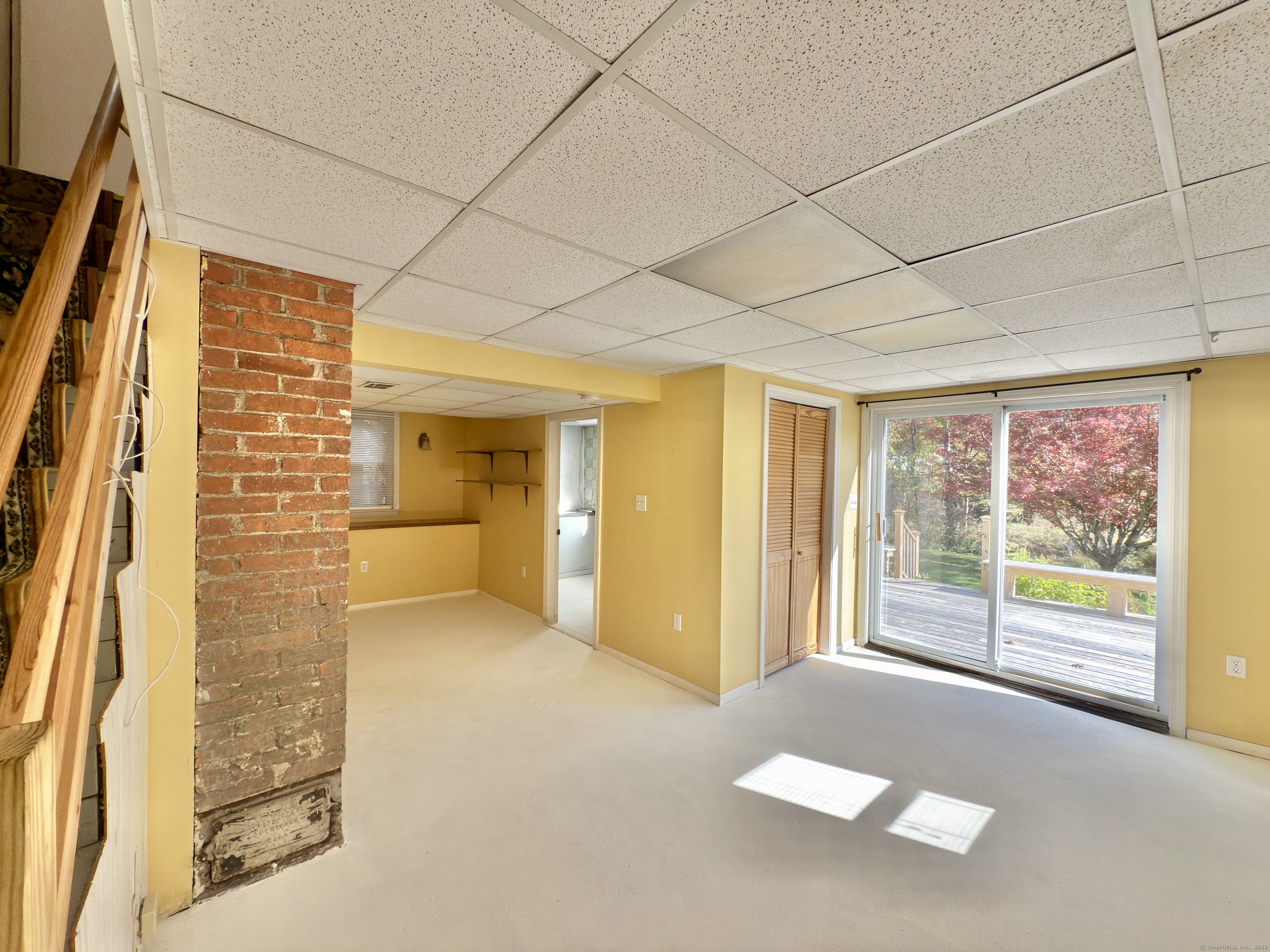8 Main Street North Bethlehem, CT 06751 - Photo 19 of 32 a view of an empty room with a fireplace