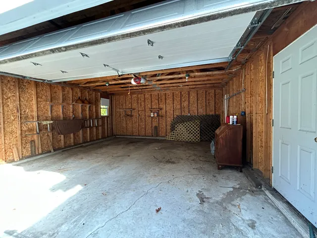 a view of parking garage