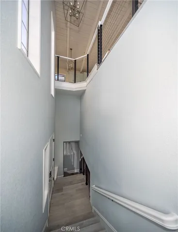 a view of entryway with stairs