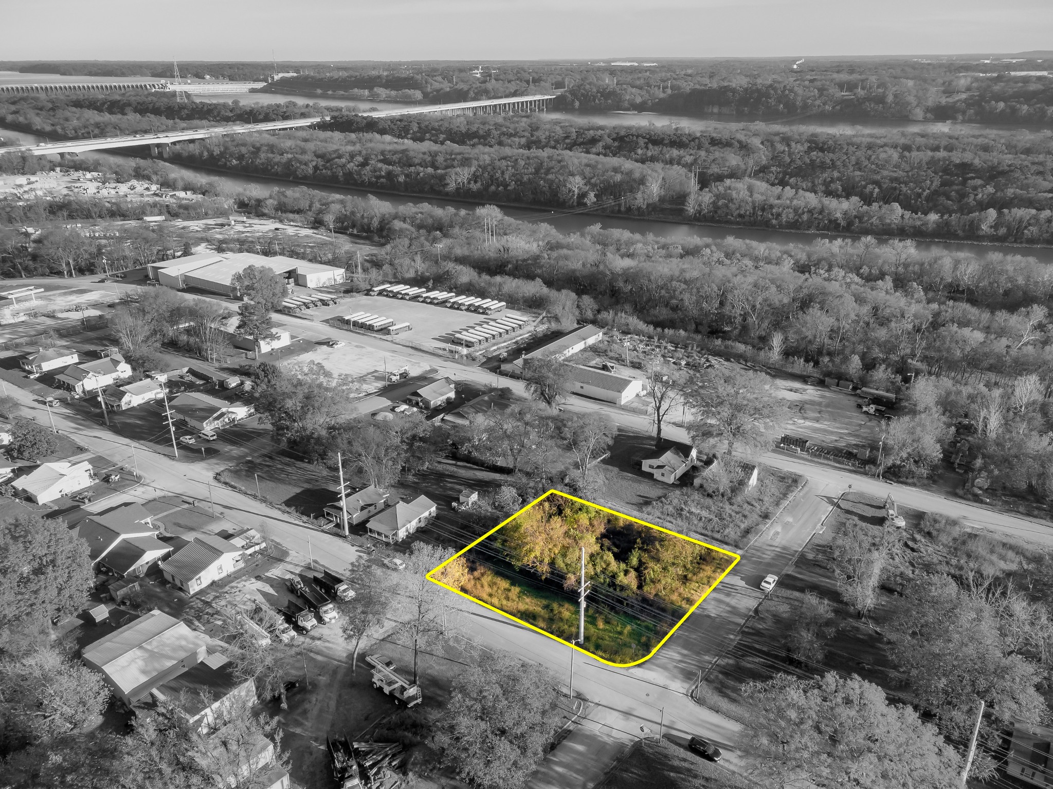 0 Park Street Florence, AL 35630 - Photo 7 of 8 a view of outdoor space and city view