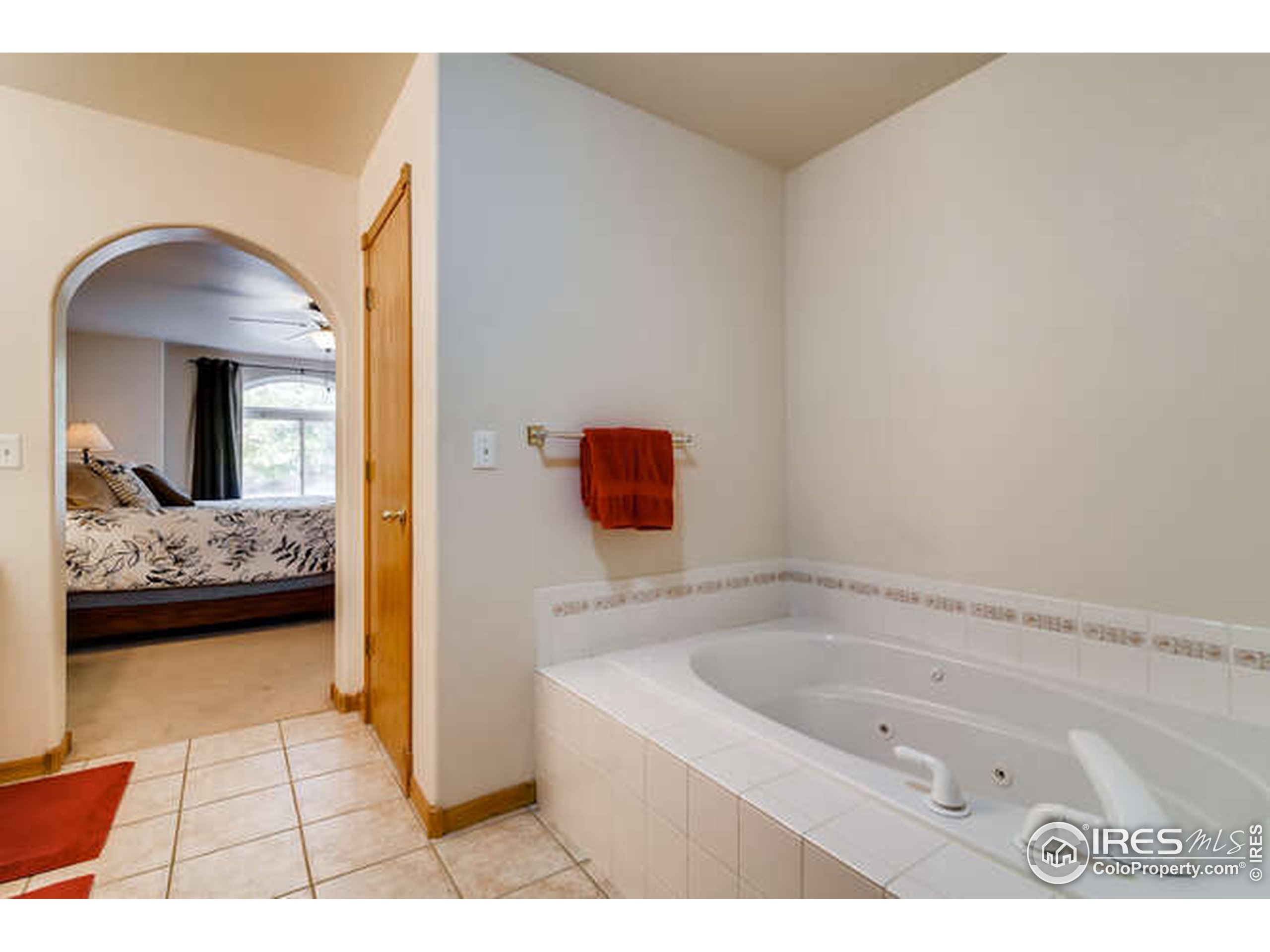 206 Victoria Street Berthoud, CO 80513 - Photo 15 of 29 a bathroom with a tub sink and mirror