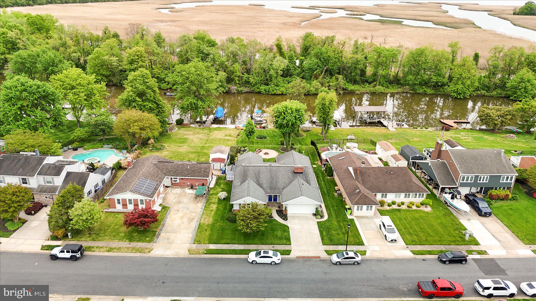 24 Neptune Drive Joppa, MD 21085 - Photo 67 of 70 an aerial view of residential houses with outdoor space and street view