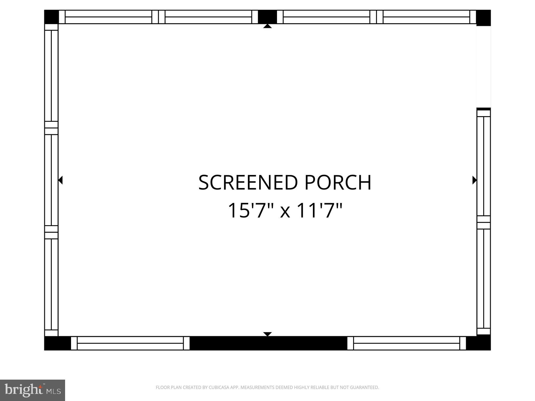 24 Neptune Drive Joppa, MD 21085 - Photo 69 of 70 Spacious screened porch layout design.