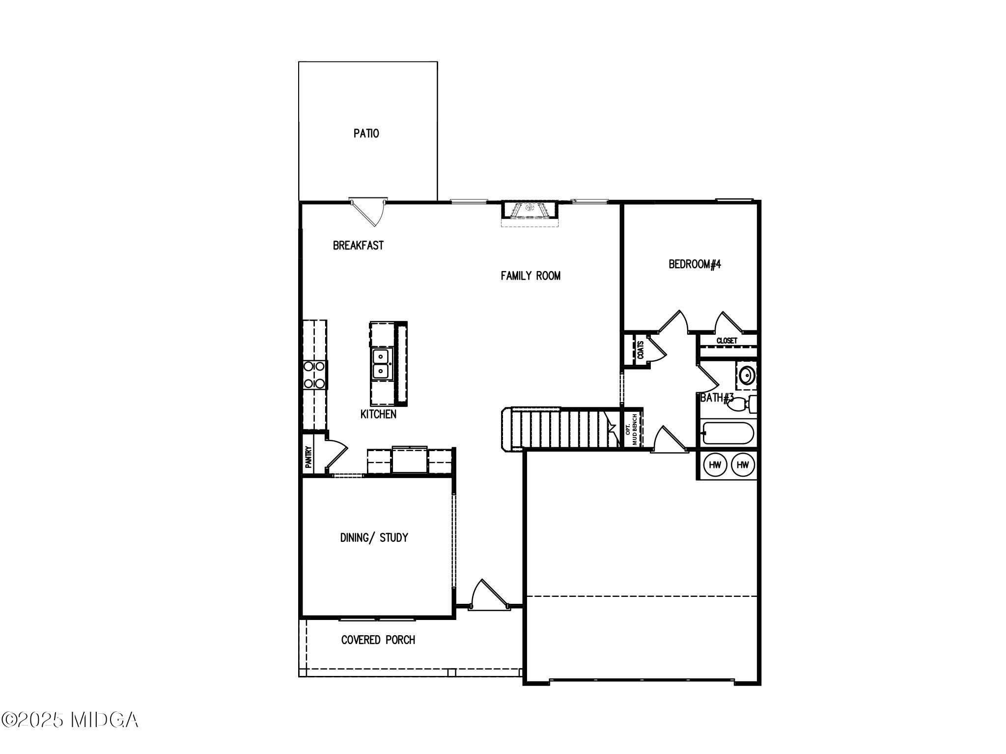 113 Breakwater Way Perry, GA 31069 - Photo 3 of 53 LP-LandonII First Floor