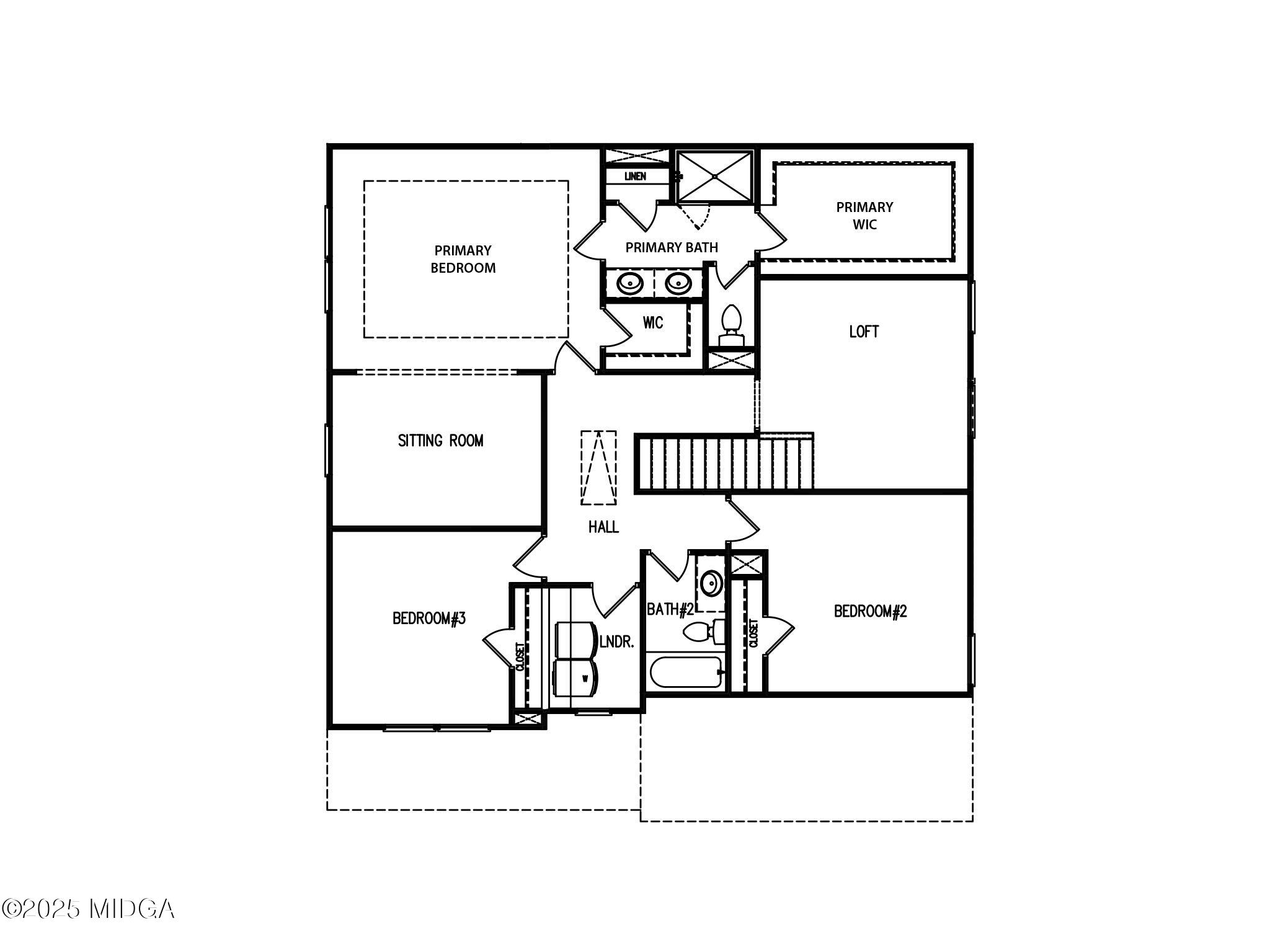 113 Breakwater Way Perry, GA 31069 - Photo 6 of 53 LP-LandonII Second Floor