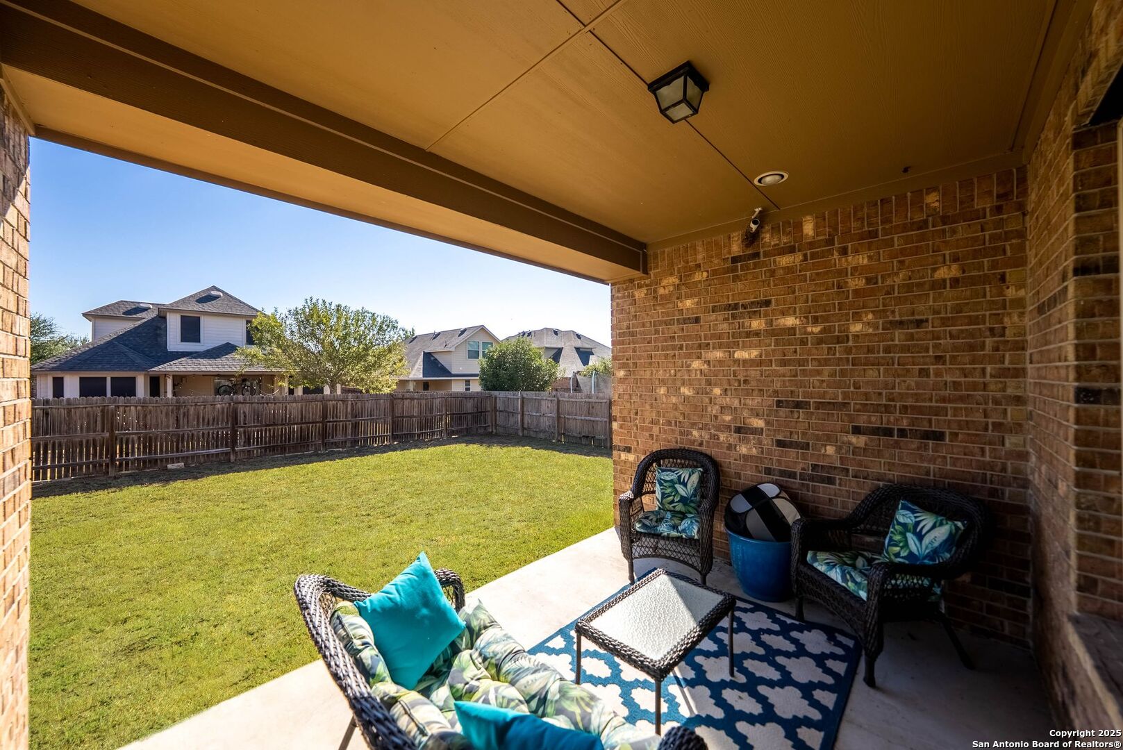 30622 Horseshoe Path Bulverde, TX 78163 - Photo 34 of 44 a view of swimming pool with seating space