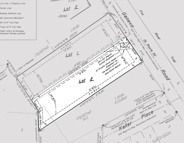 $199,900 | Lot 2 Geneva Road, St. Charles, IL 60174