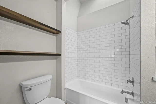 a view of a balcony with an outdoor space