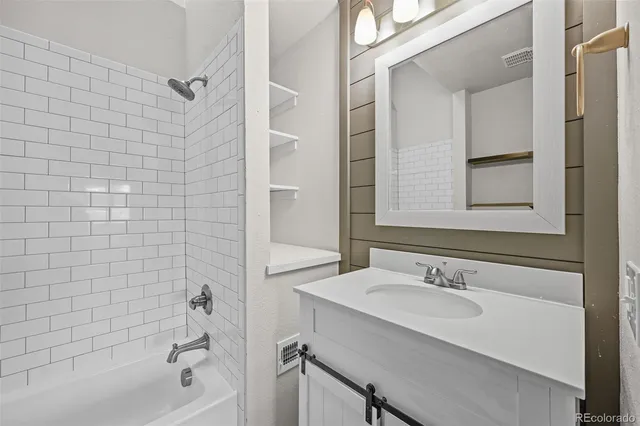 a aerial view of a house