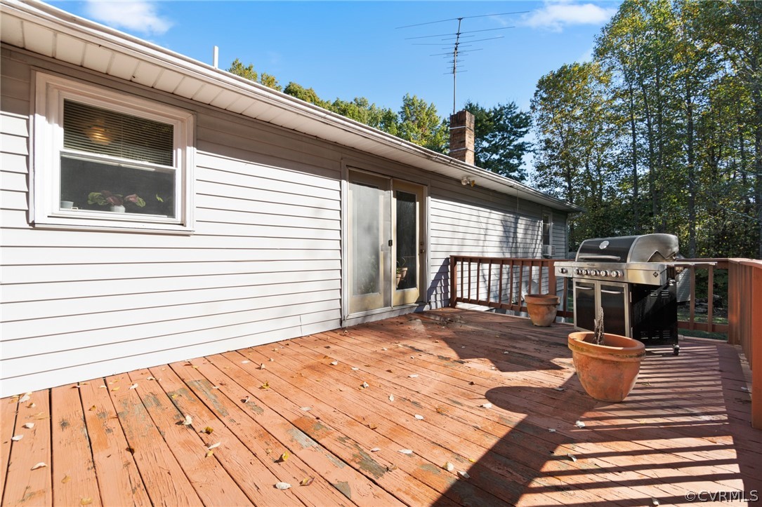 268 Old Sheppards Road Farmville, VA 23901 - Photo 24 of 37 a view of a balcony with seating space