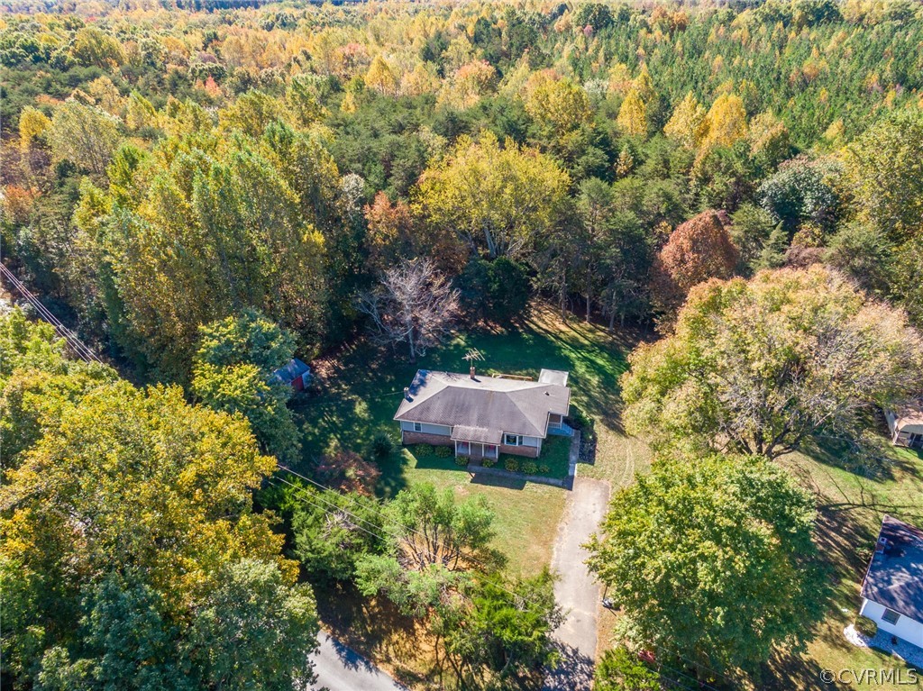 268 Old Sheppards Road Farmville, VA 23901 - Photo 30 of 37 a view of a house in a forest