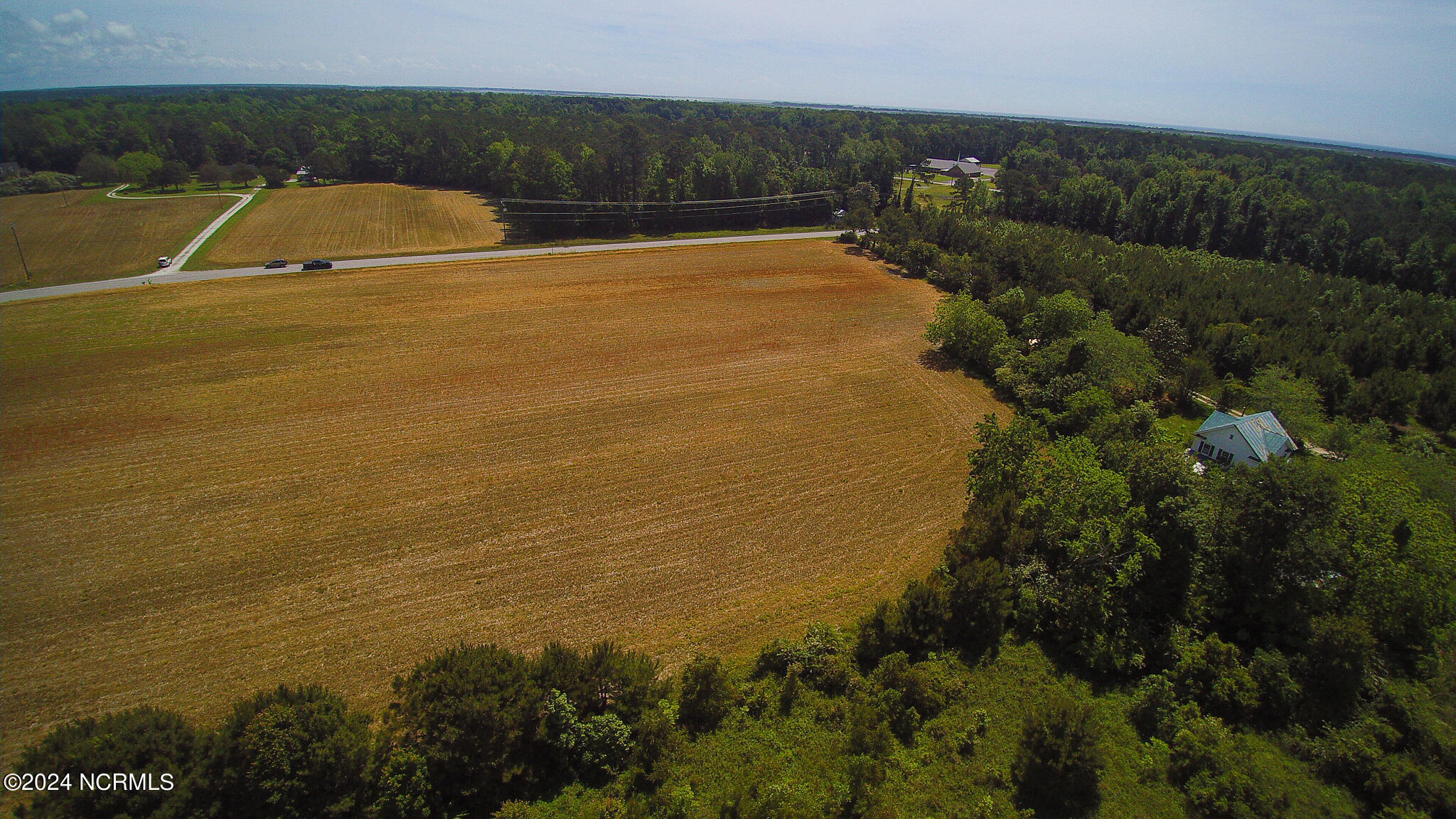 0 Queens Creek Road Hubert, NC 28539 - Photo 16 of 30 From the edge of the woodline on lot 2