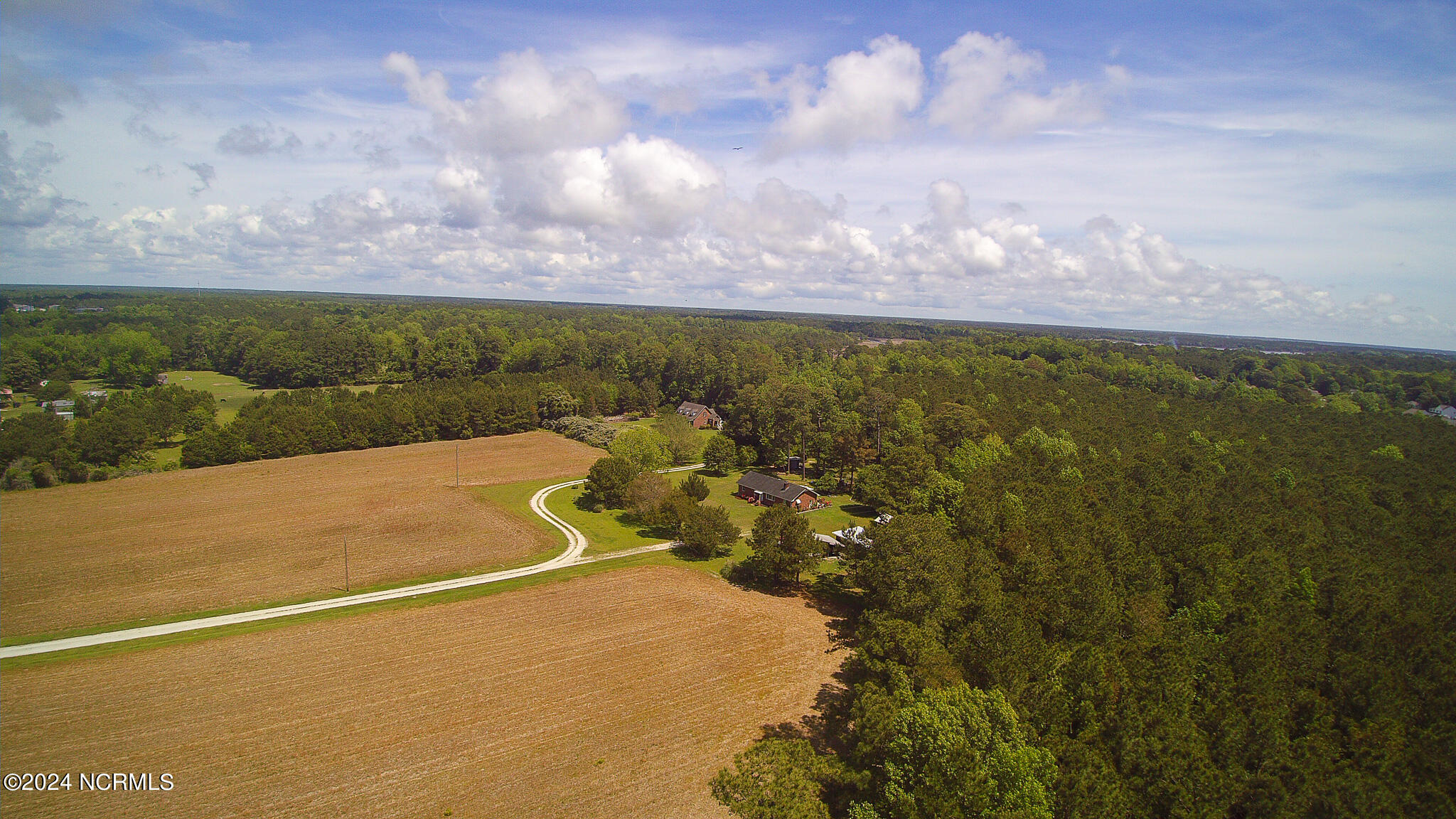0 Queens Creek Road Hubert, NC 28539 - Photo 22 of 30 Cleared portion and part of the woods on lot 3