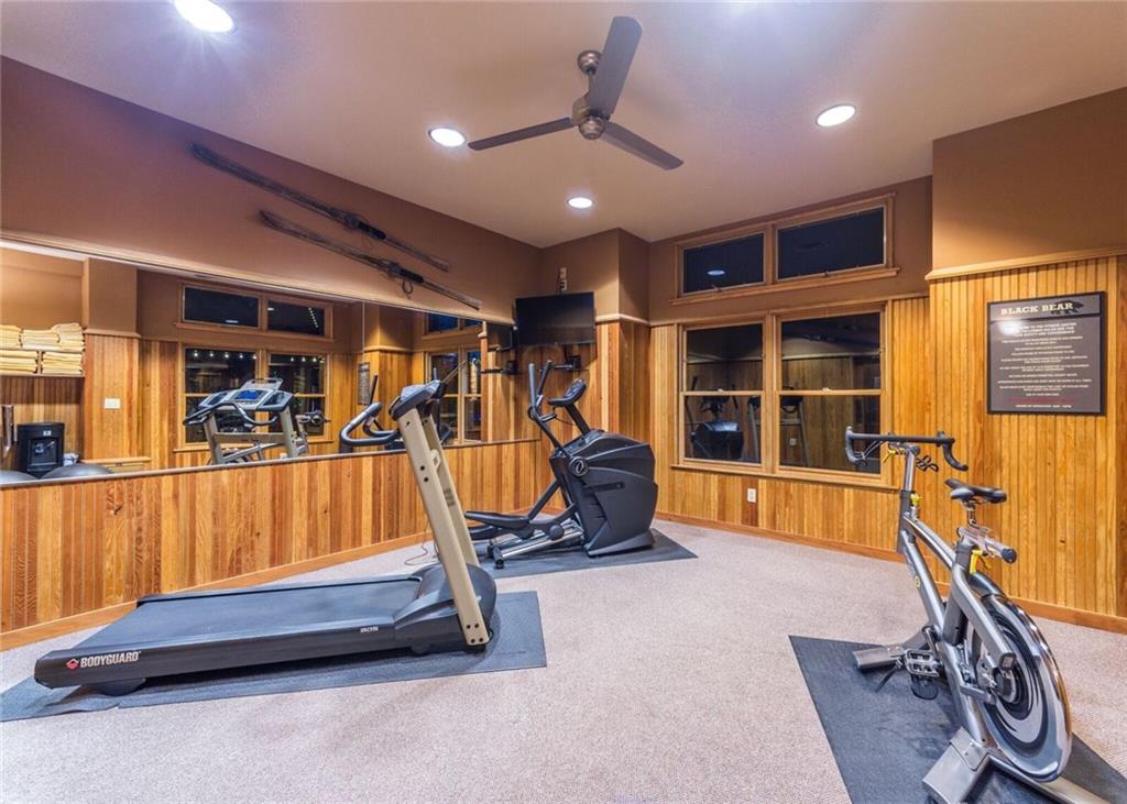 129 River Run Road, Unit 8061 Keystone, CO 80435 - Photo 17 of 19 a view of a room with gym equipment