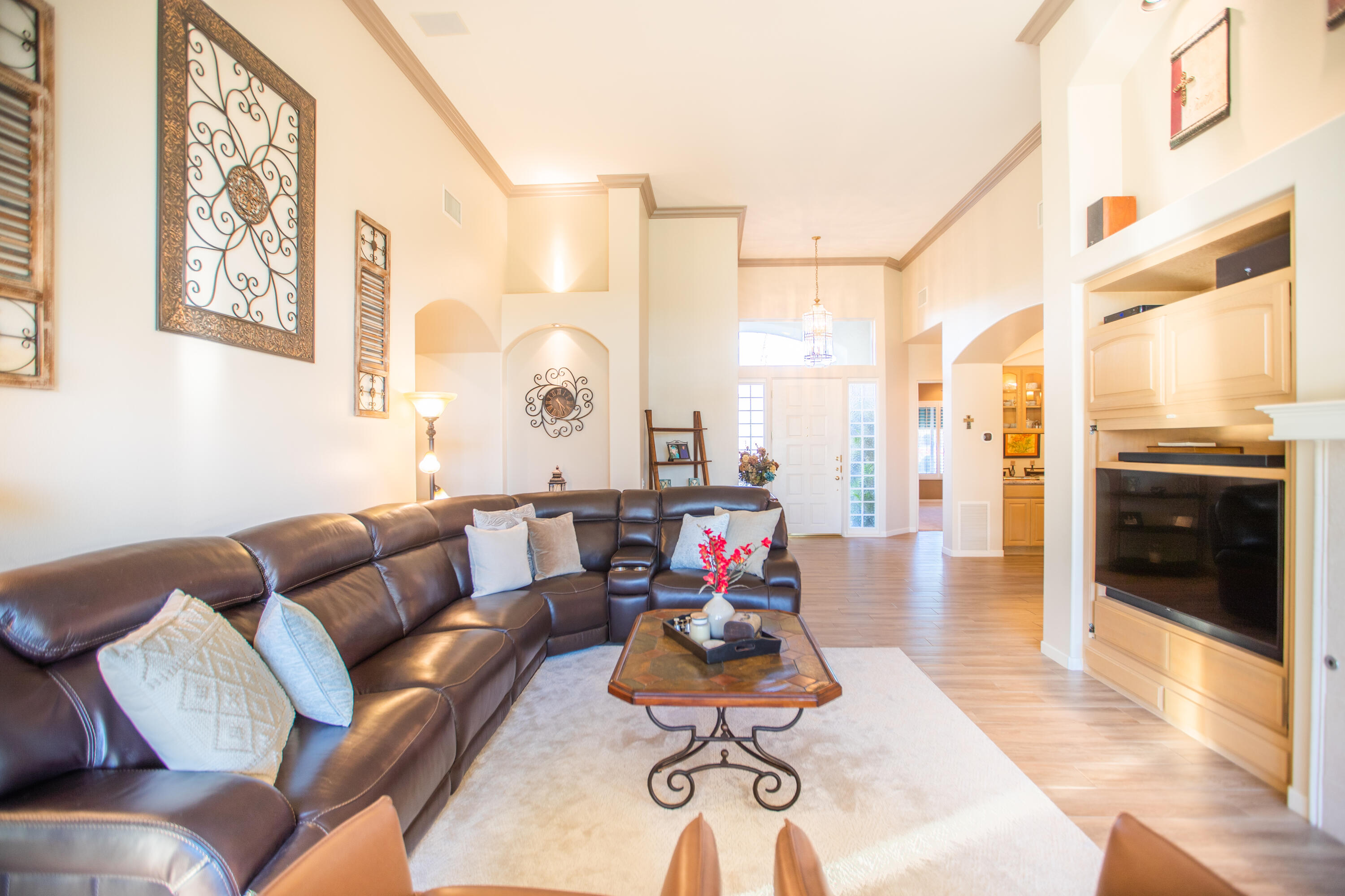 79740 Ryan Way Bermuda Dunes, CA 92203 - Photo 9 of 43 a living room with furniture and floor to ceiling windows