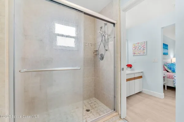 a view of a house with swimming pool and porch with furniture