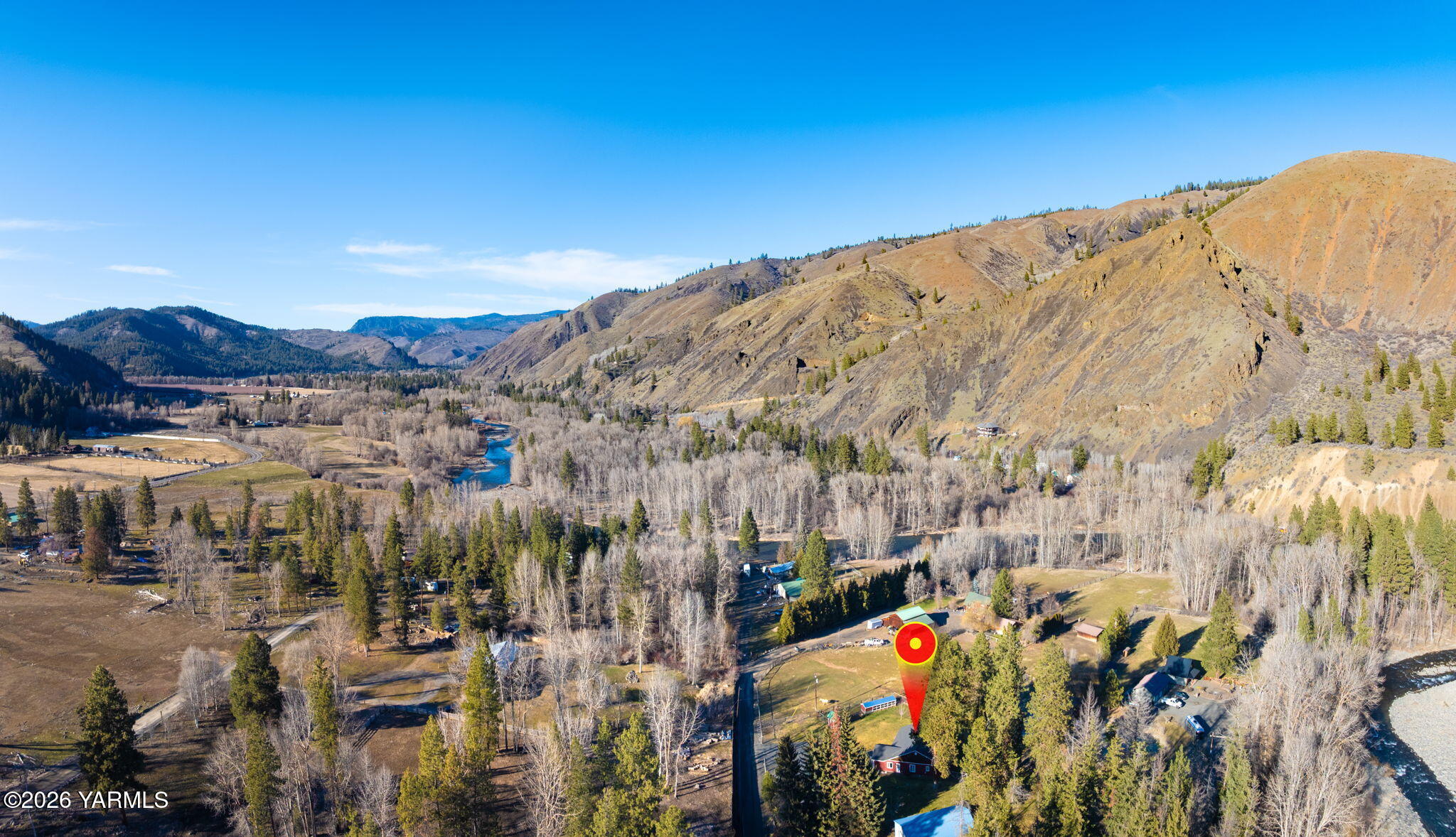 121 Rattlesnake Lane Naches, WA 98937 - Photo 40 of 44 Aerial View