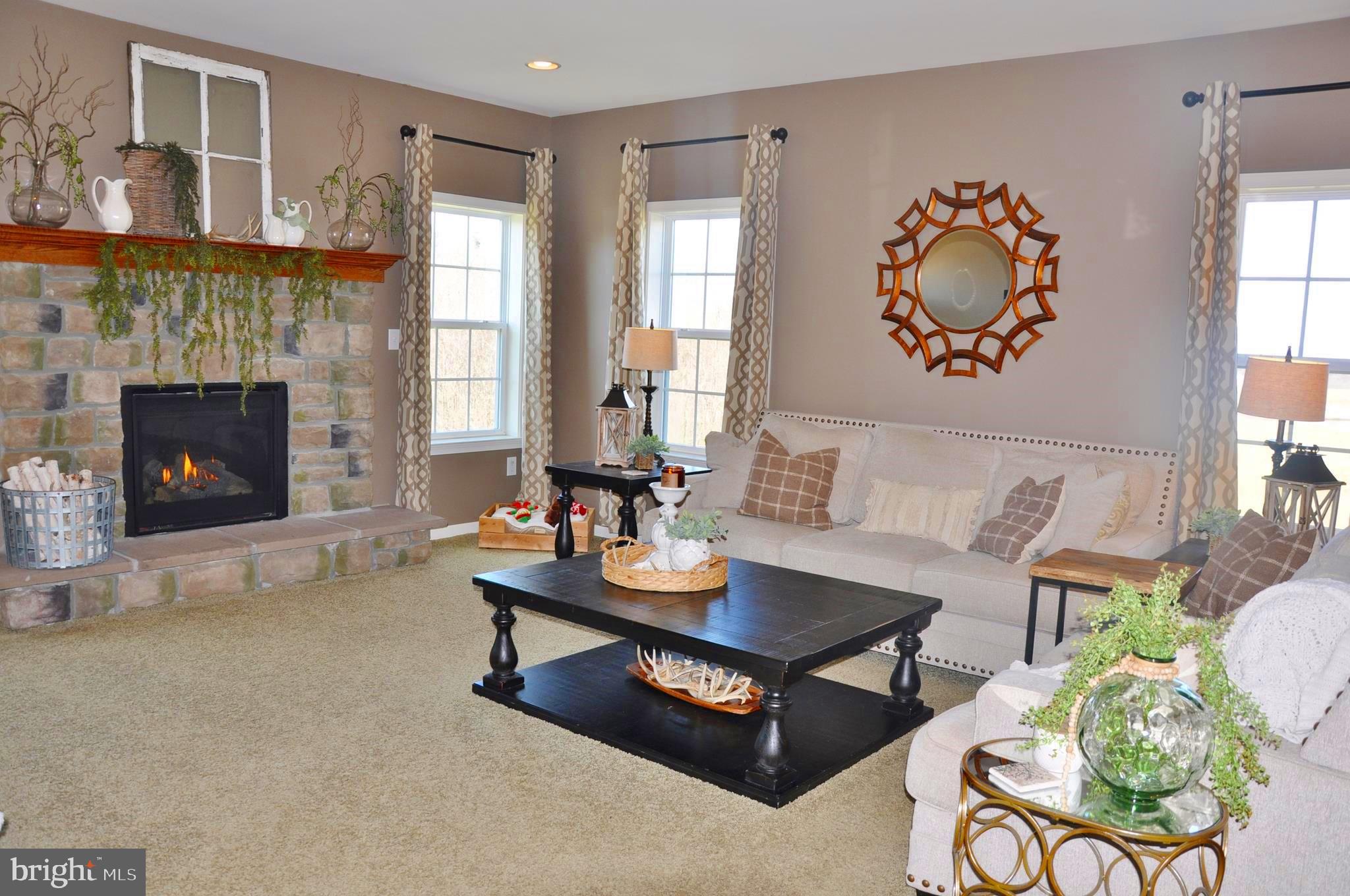 100 Rentzel Drive Manchester, PA 17345 - Photo 14 of 51 Open concept family room with gas fireplace