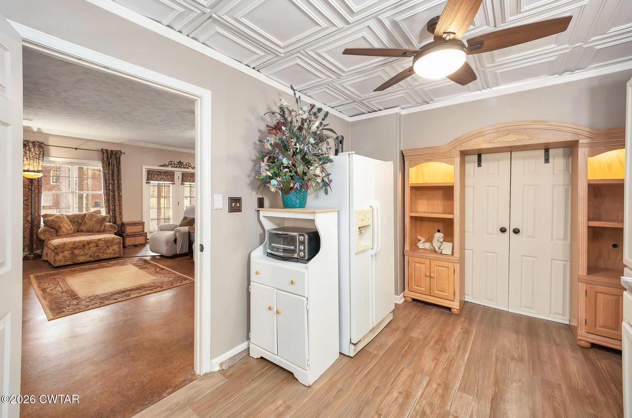 16 Fields Chase Jackson, TN 38305 - Photo 38 of 47 a view of a hallway and dining room with wooden floor