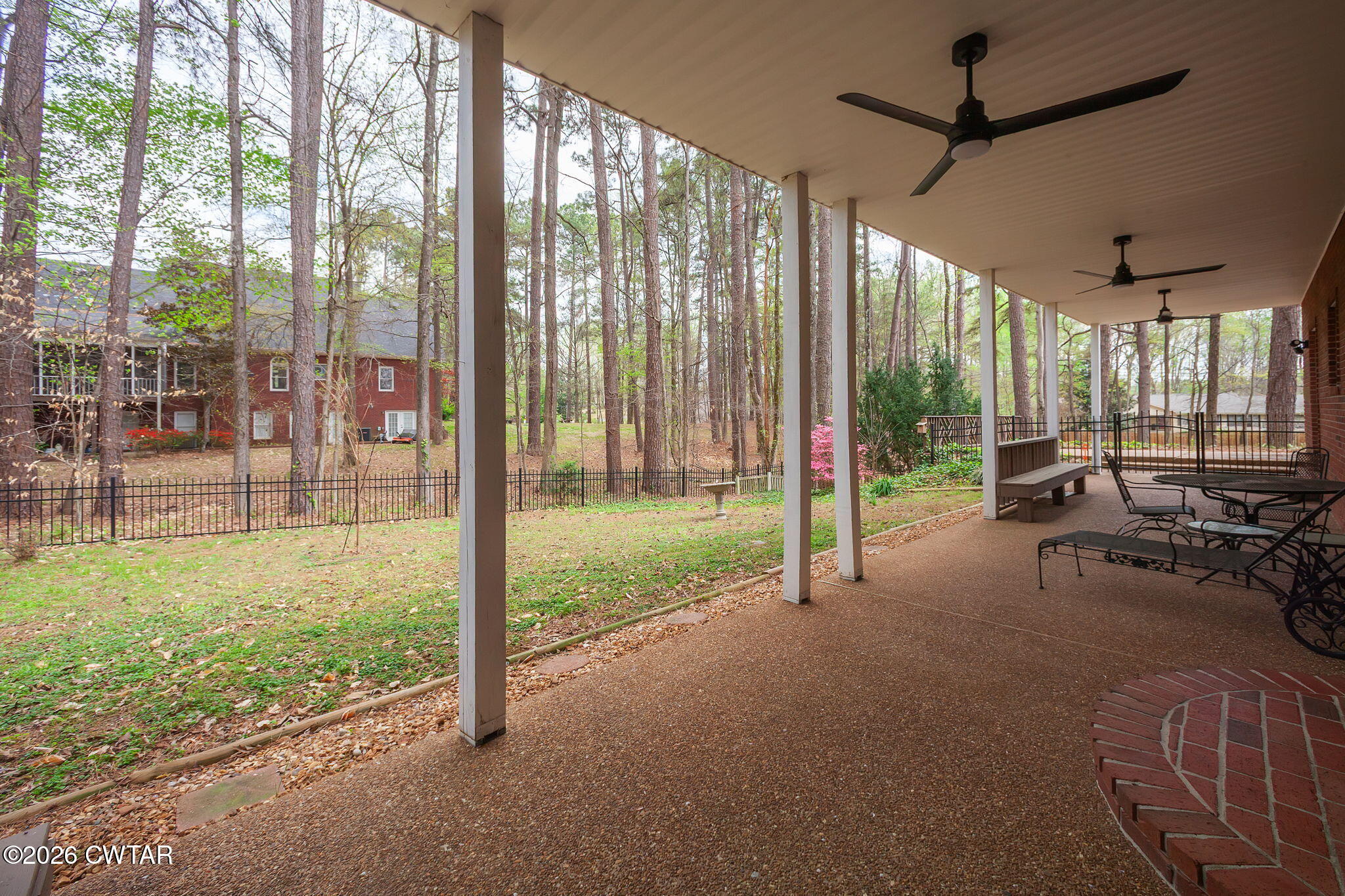16 Fields Chase Jackson, TN 38305 - Photo 42 of 47 a view of a porch with chairs and backyard
