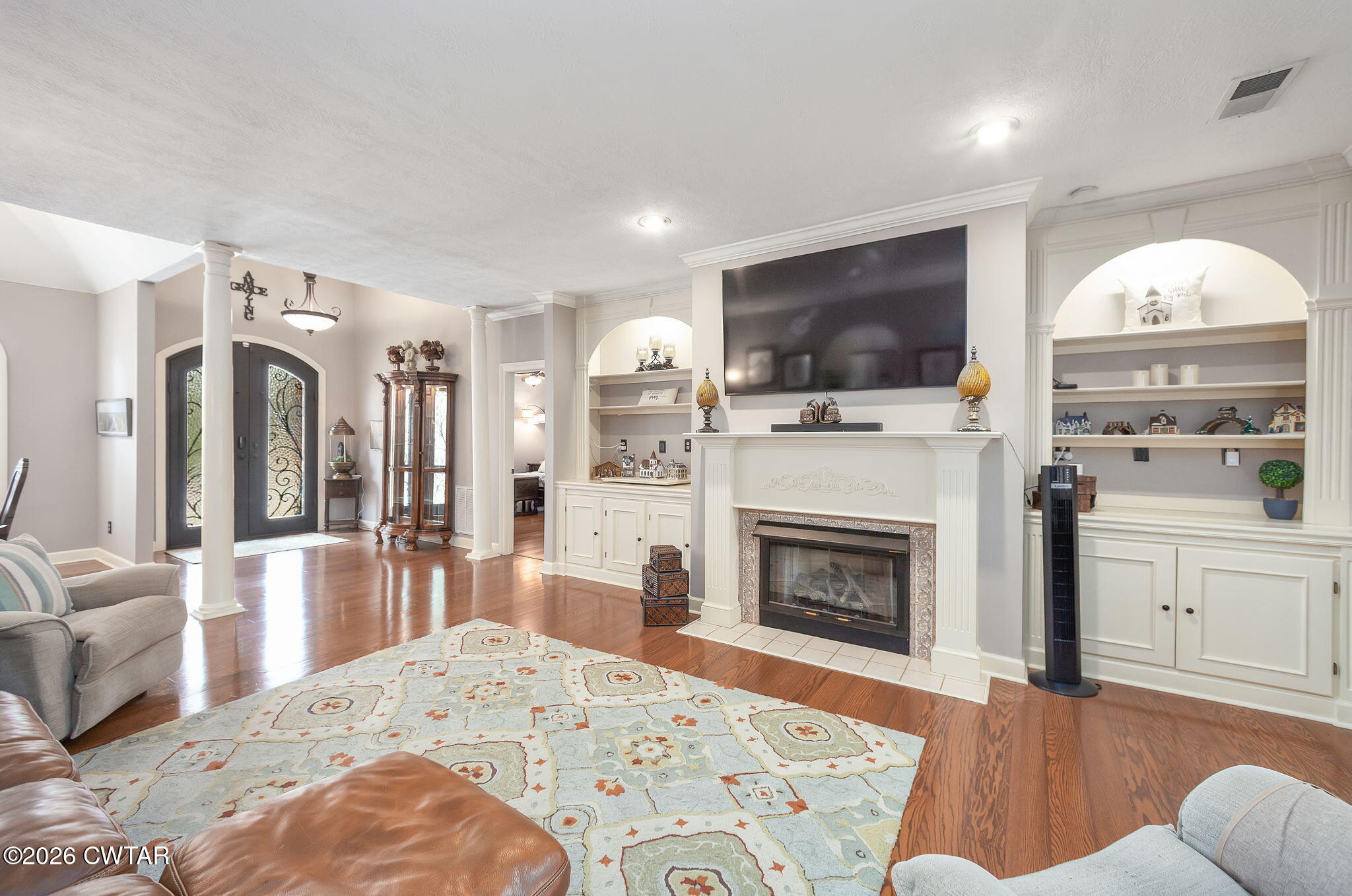 16 Fields Chase Jackson, TN 38305 - Photo 5 of 47 a living room with furniture fireplace and flat screen tv