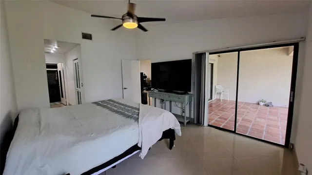 a bathroom with sink and mirror