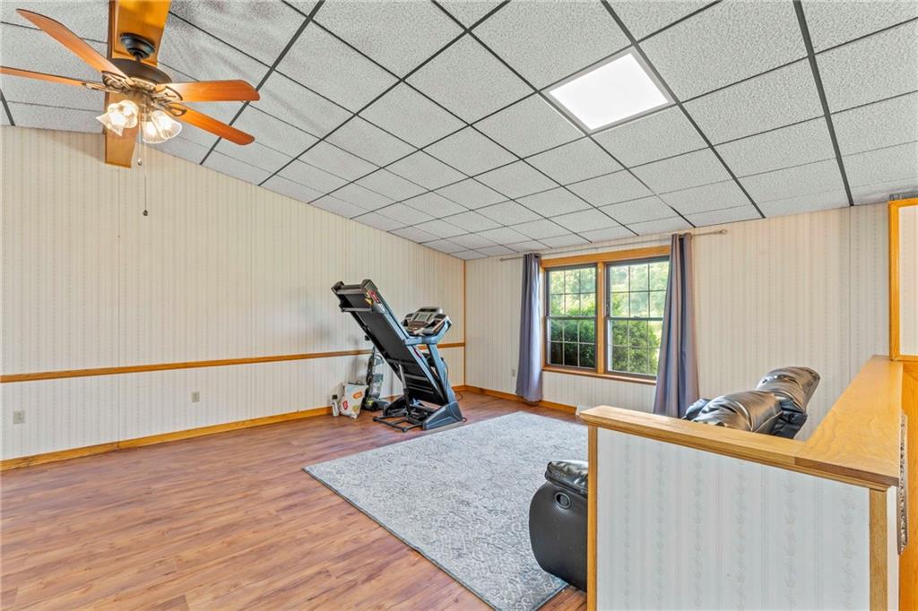 218 Gwynn Road Jefferson, PA 15344 - Photo 14 of 32 a view of a room with gym equipment