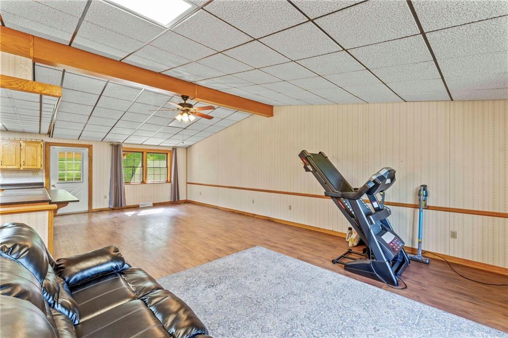 218 Gwynn Road Jefferson, PA 15344 - Photo 16 of 32 a view of a room with gym equipment