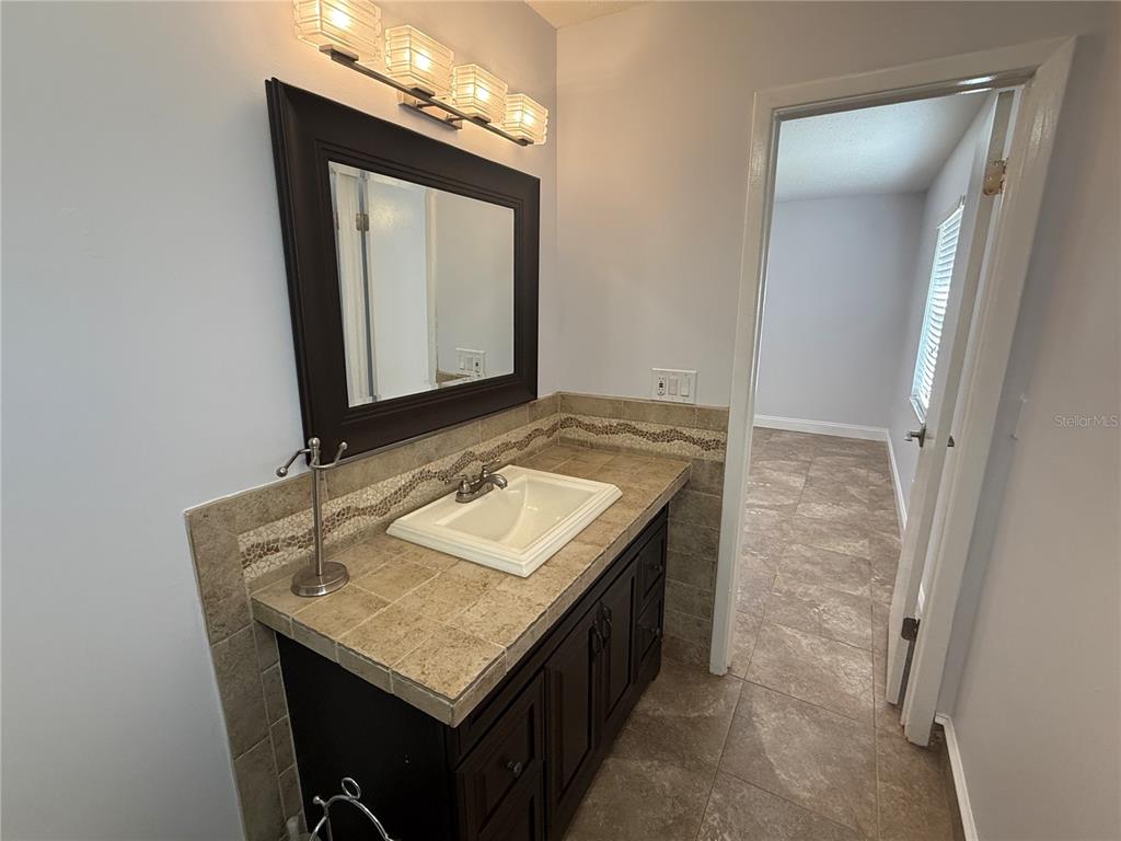 3801 Durant Road Valrico, FL 33596 - Photo 13 of 53 a bathroom with a sink and a mirror
